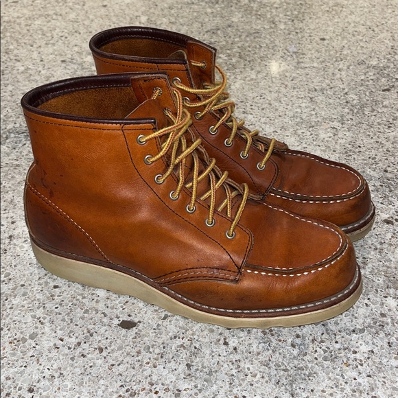Red Wing 6" Classic Moc Boot 3376 - Picture 3 of 5